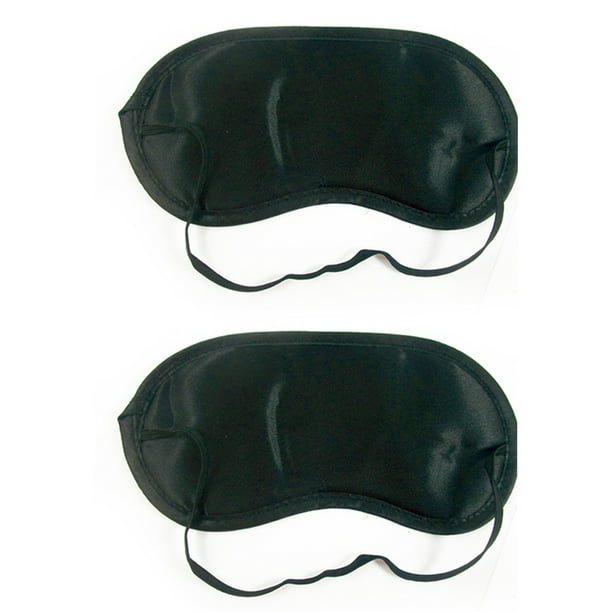 Soft Silk Padded Eye Mask Sleep Blindfold Travel Masks Beauty Cover Mix Colours 